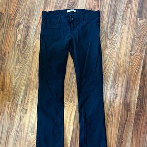 Hollister Navy Brushed Cotton Jeans